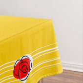 スペインのバラテーブルクロス52 x 70 テーブルクロス (インサイチュ)