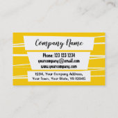 スペインのバラ名タイトル名刺 名刺 (裏面)