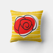 スペインのバラ枕広場 クッション (裏面)