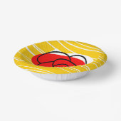 スペインのバラ ペーパーボウル (傾斜あり)