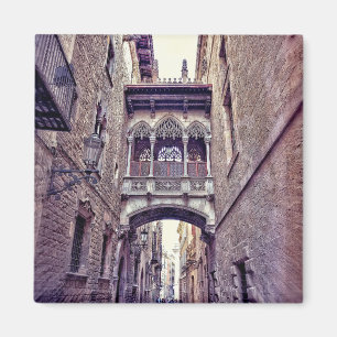 スペインのバルセロナにあるゴシック地区 マグネット