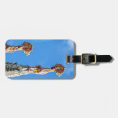 スペインのバルセロナにあるLa Sagrada Familiaのスパイア ラゲッジタグ (正面横)