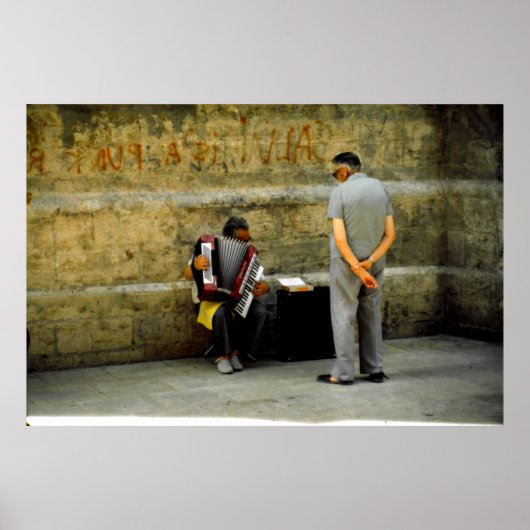 スペインのバレンシアの観客 ポスター (正面)