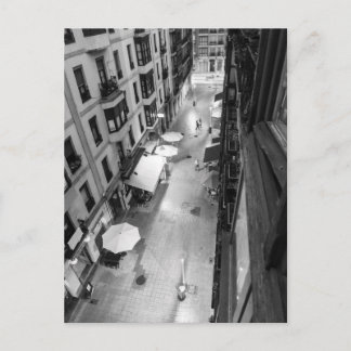 スペインのビルバオの路地 ポストカード