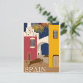 スペインのビンティング旅行 ポストカード (スタンド正面)