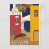 スペインのビンティング旅行 ポストカード (正面)