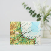 スペインのピン地図，バレンシア ポストカード (スタンド正面)