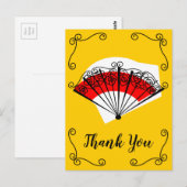 スペインのファンコーナー感謝祭 垂直 ポストカード (正面/裏面)