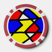 スペインのファンタジー ポーカーチップ (裏面)