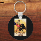 スペインのフィエスタデトロス キーホルダー (正面)