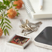 スペインのフィリップV王 キーホルダー (側面)