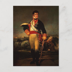 スペインのフェルナンド7世フランシスコ・デ・ゴヤ1814 ポストカード