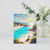 スペインのフォルメンテーラ島 ポストカード (スタンド正面)
