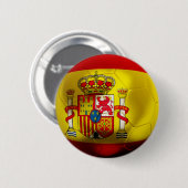 スペインのフットボール 缶バッジ (正面&裏面)