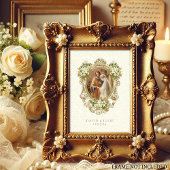 スペインのフローラ結婚金ゴールドの聖札