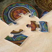 スペインのプレート ジグソーパズル (側面)