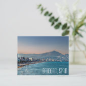 スペインのベニドームの沿岸撮影 ポストカード (スタンド正面)