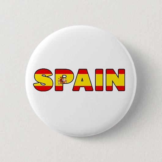 スペインのボタン 缶バッジ (正面)