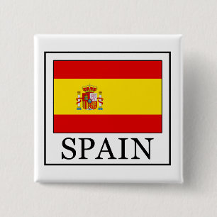 スペインのボタン 缶バッジ