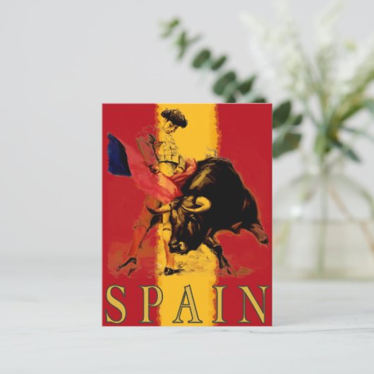 スペインのポストカードとヴィンテージの闘牛 ポストカード (スタンド正面)