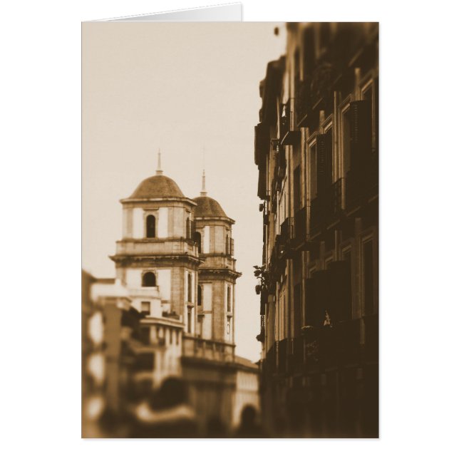 スペインのマドリードからツインタワーズ (正面)