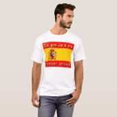 スペインのメンスtシャツ tシャツ (正面フル)
