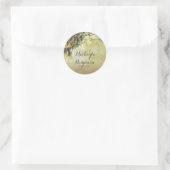 スペインのモスツリー – オーク結婚ズ ラウンドシール (バッグ)