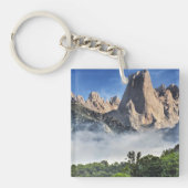 スペインのライムストーン公園、Naranjo de Bulnes キーホルダー (正面)