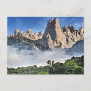 スペインのライムストーン公園、Naranjo de Bulnes ポストカード