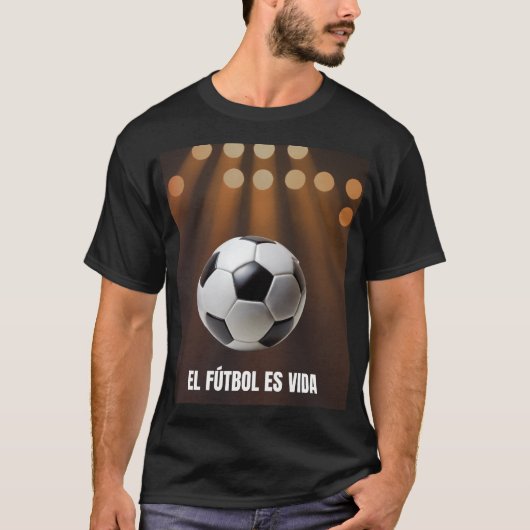 スペインのラ・リーガスタジアムグラフィックTシャツ Tシャツ (正面)