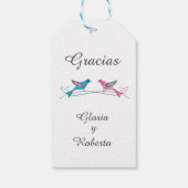 スペインのロベバ結婚ーズ・メキシコ ギフトタグ (裏面)