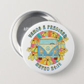 スペインのヴィンテージスタイルが予測因子を吐く 缶バッジ (正面&裏面)