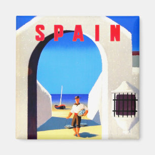 スペインのヴィンテージ旅行磁石 マグネット