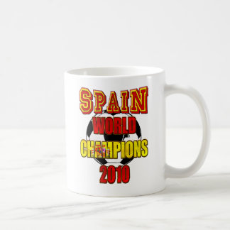 スペインの世界は2010年に挑みます コーヒーマグカップ