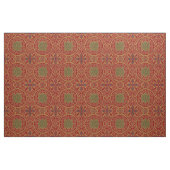 スペインの中世パターン ファブリック (ヤード)