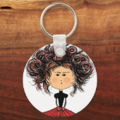スペインの人形 キーホルダー (正面)