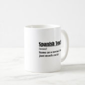 スペインの先生おもしろい定義 コーヒーマグカップ (正面右)