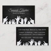 スペインの先生 名刺 (正面/裏面)