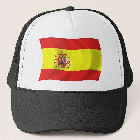 スペインの国旗の帽子 キャップ (正面)