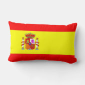 スペインの国旗の枕 ランバークッション (裏面)