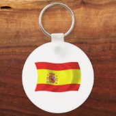 スペインの国旗キーチェーン キーホルダー (正面)