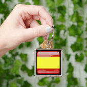 スペインの国旗 キーホルダー (手)