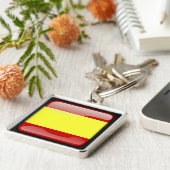 スペインの国旗 キーホルダー (側面)