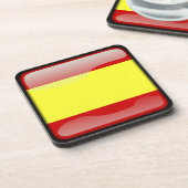 スペインの国旗 コースター (左側)