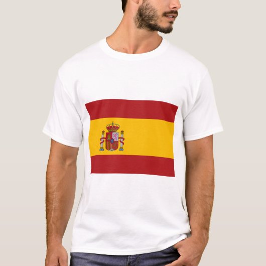 スペインの国旗 | スペイン国旗 Tシャツ (正面)