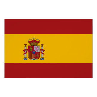 スペインの国旗 | スペイン 国旗 ポスター
