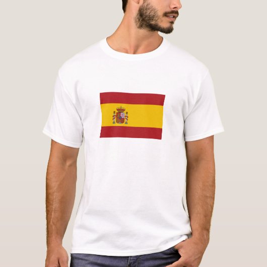 スペインの国旗 Tシャツ (正面)