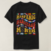 スペインの国話は伝統に旗を翻す Tシャツ (デザイン正面)
