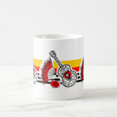 スペインの土産クラシックストライプTrio mug コーヒーマグカップ (中央)
