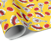 スペインの土産数々の包装紙 ラッピングペーパー (ロールコーナー)